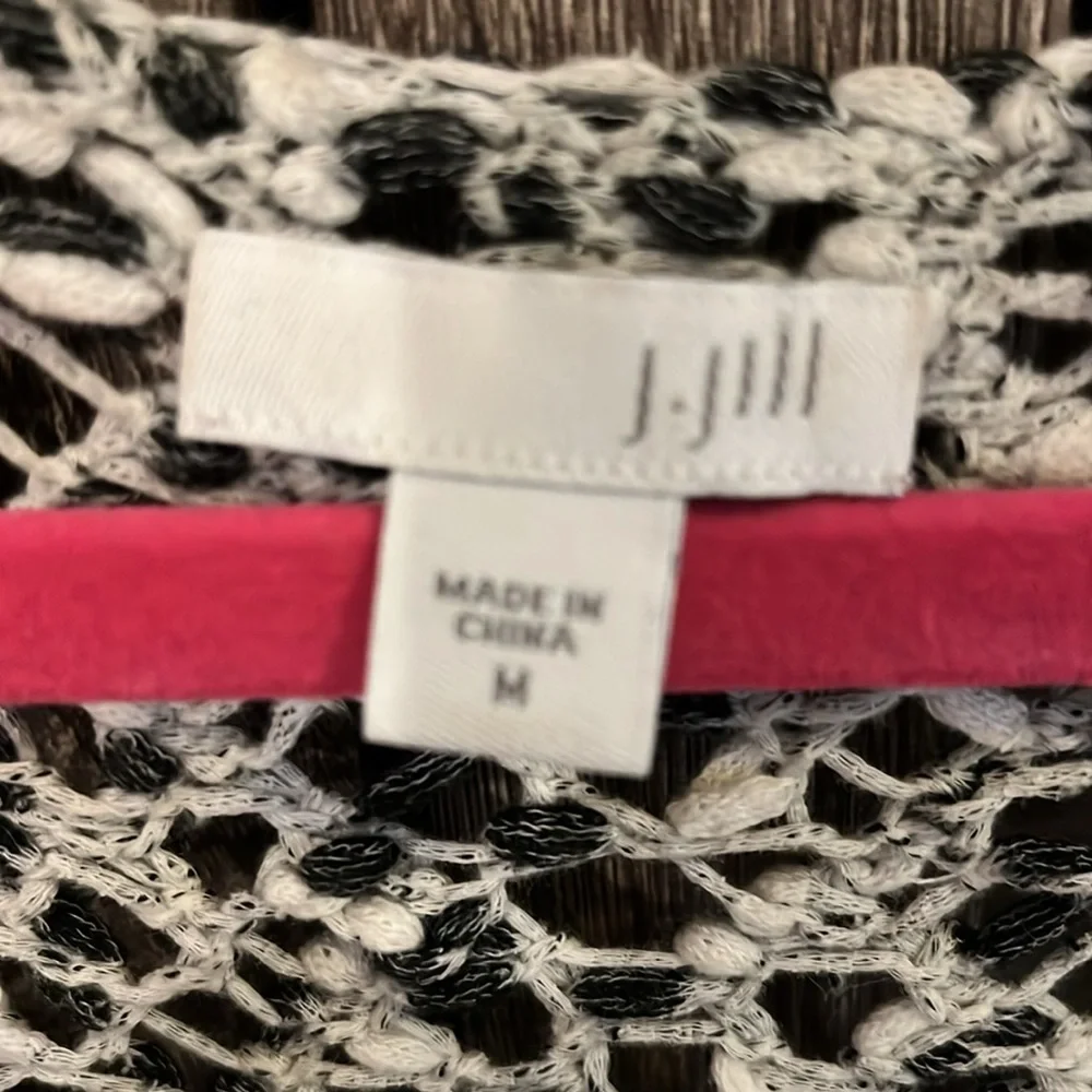 J. Jill Crochet Sweater - Picture 3 of 3